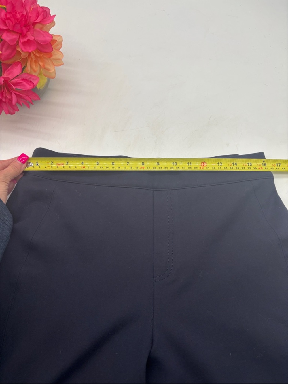 Spanx Black Stretch Cropped Dress Pants - Picture 7 of 10